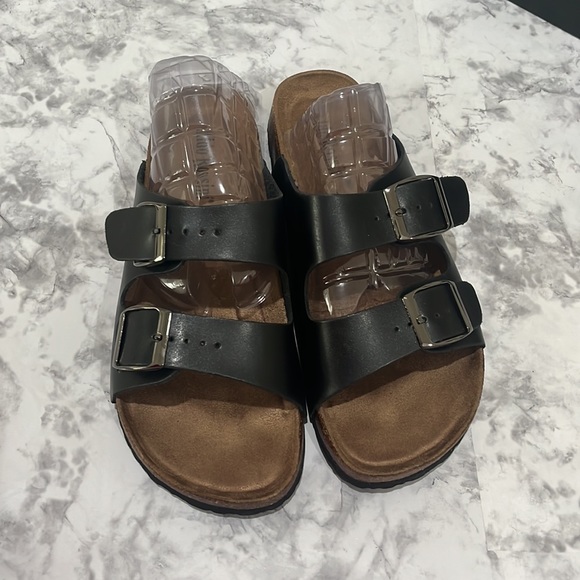 ALDO ROSSINI Men’s Black Bona-2 Sandal Size 11 New In Box - Picture 3 of 16